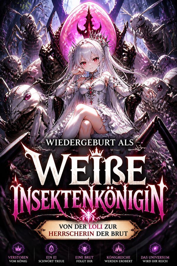 Wiedergeburt als Weiße Insektenkönigin – Von der Loli zur Herrscherin der Brut