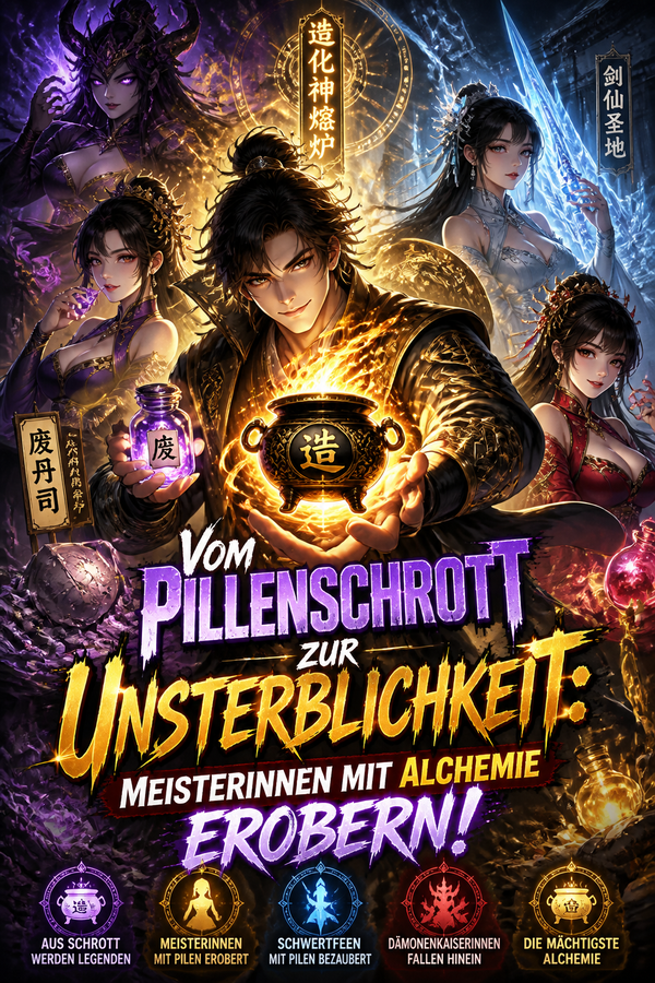 Vom Pillenschrott zur Unsterblichkeit: Meisterinnen mit Alchemie erobern!