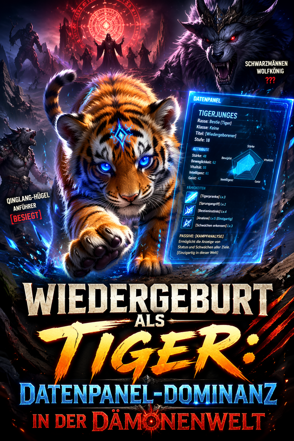 Wiedergeburt als Tiger: Datenpanel-Dominanz in der Dämonenwelt