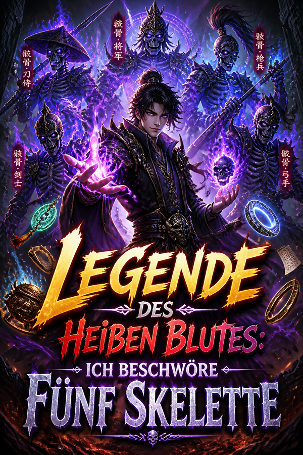 Legende des heißen Blutes: Ich beschwöre fünf Skelette