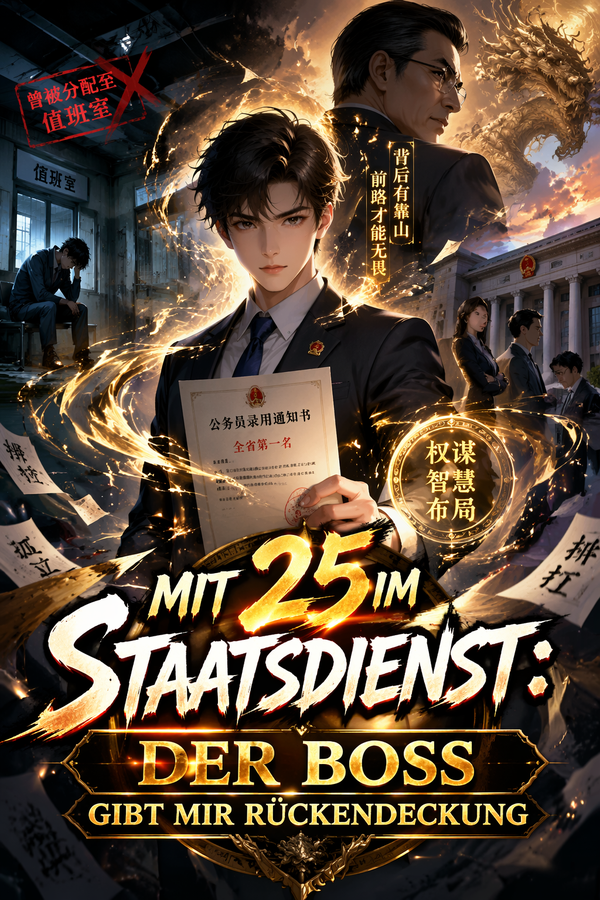 Mit 25 im Staatsdienst: Der Boss gibt mir Rückendeckung